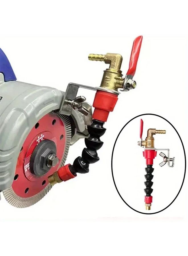 Universal Faucet Color Water Spray Nozzle Dust Proof Coolant Misting System For Angle Grinder Tile Cutter - Image 1