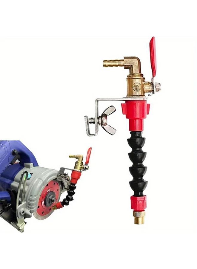 Universal Faucet Color Water Spray Nozzle Dust Proof Coolant Misting System For Angle Grinder Tile Cutter - Image 3