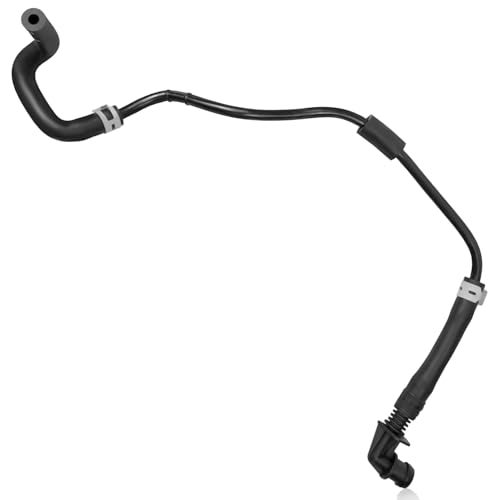 HUQUZN Radiator Coolant Hose Fit for Audi A4 20L AT 2017 2018 2019 Engine Coolant Overflow Tank Pipe Replace 06L121081K 06L121081F - Image 1