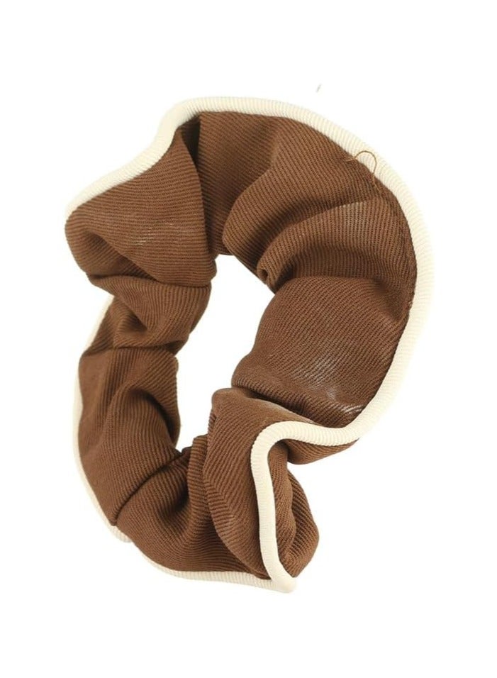 ربطة شعر قماشية للبنات - لون بني 3 - Image 2