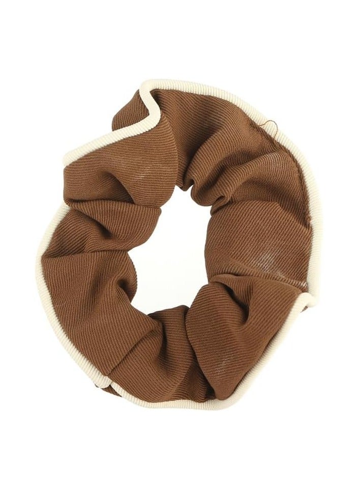 ربطة شعر قماشية للبنات - لون بني 3 - Image 3