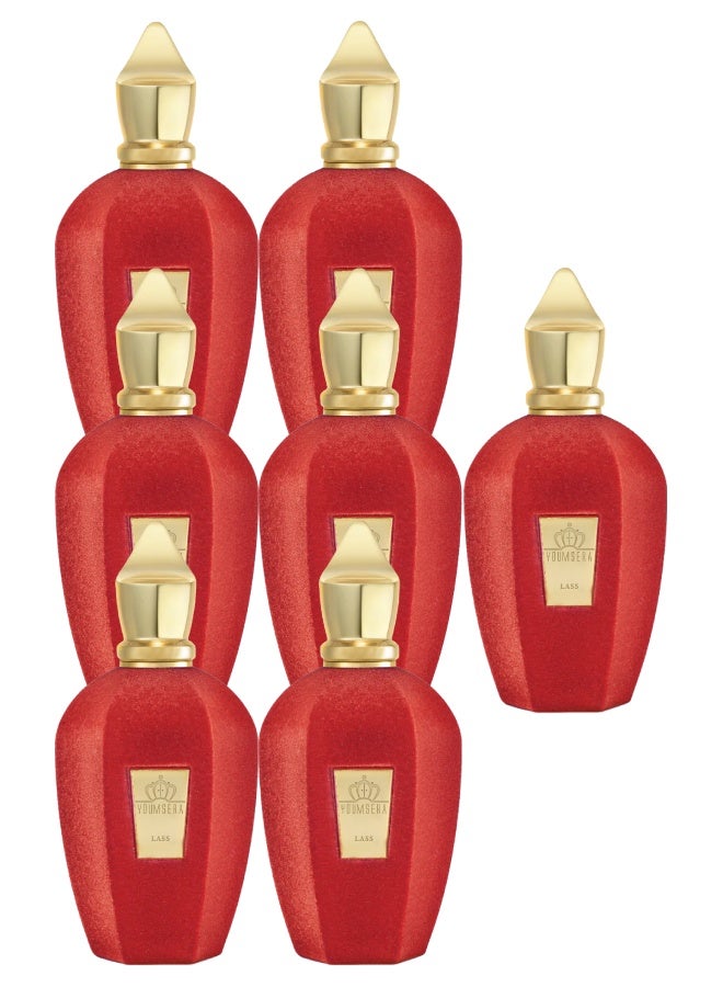 YOUMSERA 7 Pieces Lass Red Perfume 100ML - Image 1