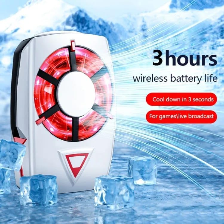 LDNIO DY56 Phone Cooler with Strong Wind Turbine Fan, Portable Mobile Phone Cooler for Gaming and Smartphones - Image 4