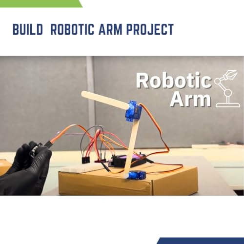 Roboarmy DIY Robotic Arm Project Kit for Kids Age 12+ | Servo Control with Joystick | Robotics & Coding STEM Kit | Free Tutorials, Code & Live Support | Class 7-10 - Image 2