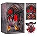 CCCDF Book Nook Kit DIY Miniature House Dollhouse Kit for Adults and Teens Booknook Tiny House Bookshelf Decor Book Nook Gifts for Family Friends Throne of Blood - Image 2