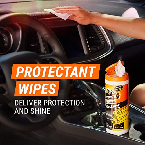 Armor All Car Cleaning Wipes and Car Protectant Wipes, Wipes for Cars, Trucks and Motorcycles, 30 Each, 2 Pack - Image 3