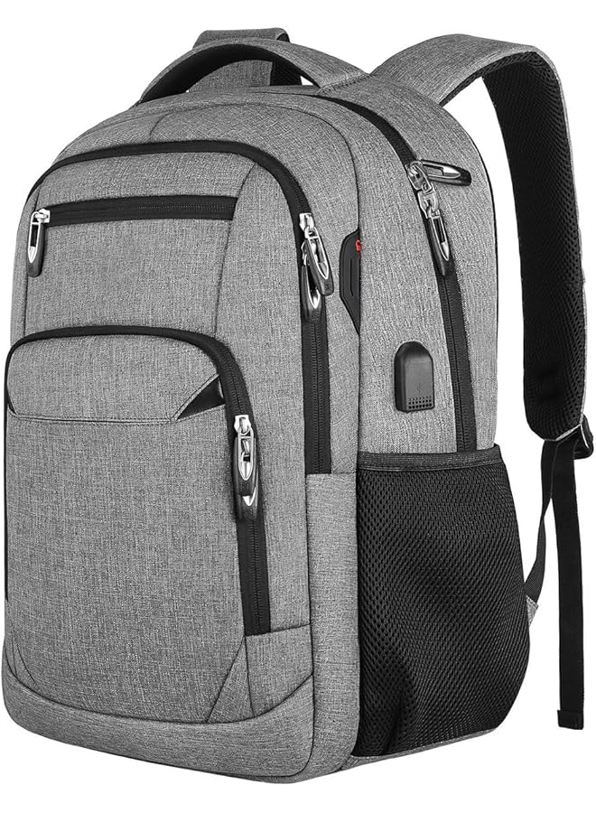 erorex Travel Laptop Backpack Business Laptops Backpack With Usb Charging Port Water Resistant College School Computer Bag For Women And Men Fits 15.6 Inch Laptop And Notebook  - Image 1