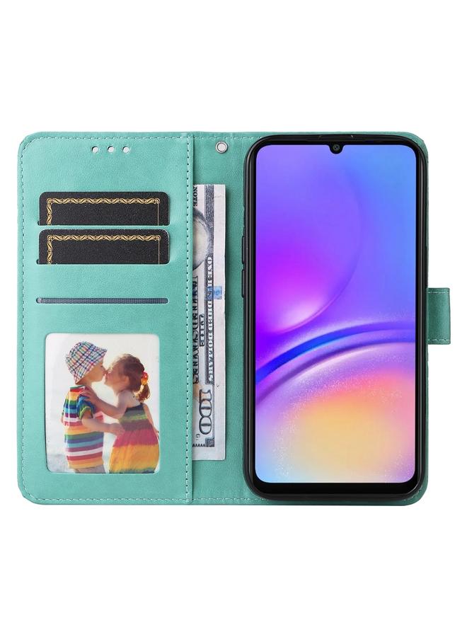 اس-توب جراب لهاتف Samsung Galaxy A06 4G / 5G جراب هاتف جلدي منقوش بزهرة عباد الشمس - Image 4