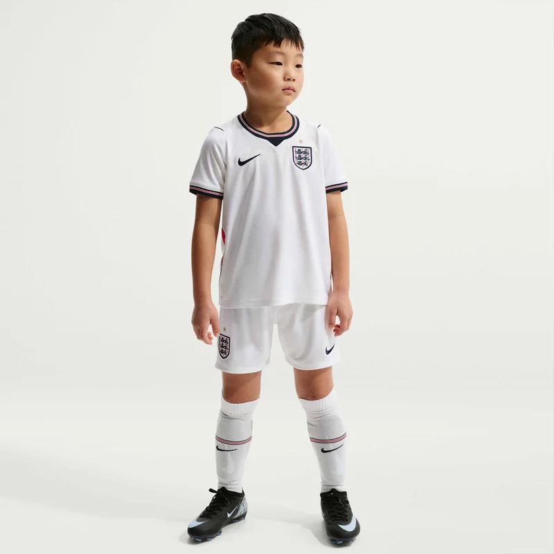Nike Kids' England 2025/26 Stadium Home Replica Football Kit