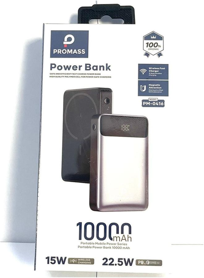 PROMASS MagSafe Power Bank and Wireless Charger 10000mah - Image 1