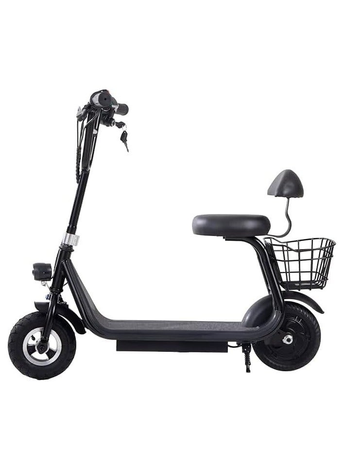 Generic Mini Harley Kids Electric Scooter With Seat LED Light | 36V/250W Motor |13Ah battery | Three Speed Modes 25Km/h Electric Scooter For Kids ( Black )  - Image 3