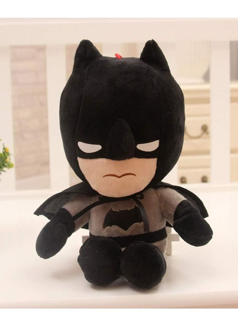 JOLLITY LLC - Batman Plush Toys for Kids, 27 cms Superhero Stuffed Plushie Dolls Gift for Boys Children - Image 1