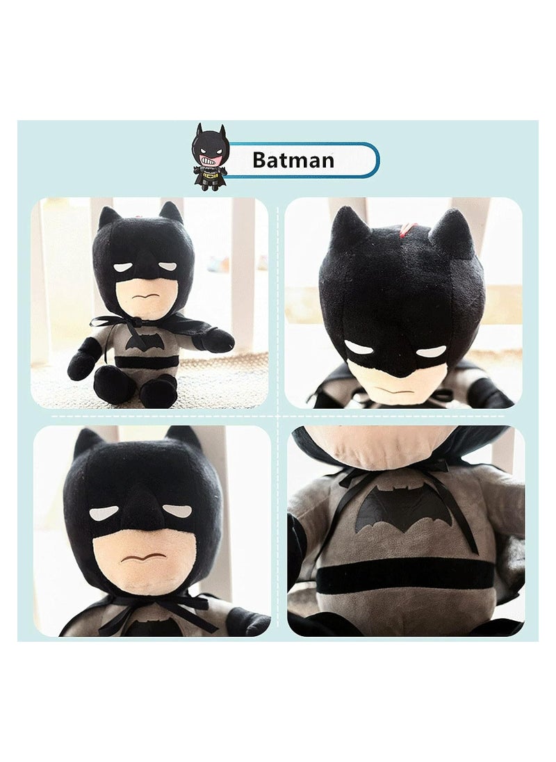 JOLLITY LLC - Batman Plush Toys for Kids, 27 cms Superhero Stuffed Plushie Dolls Gift for Boys Children - Image 1