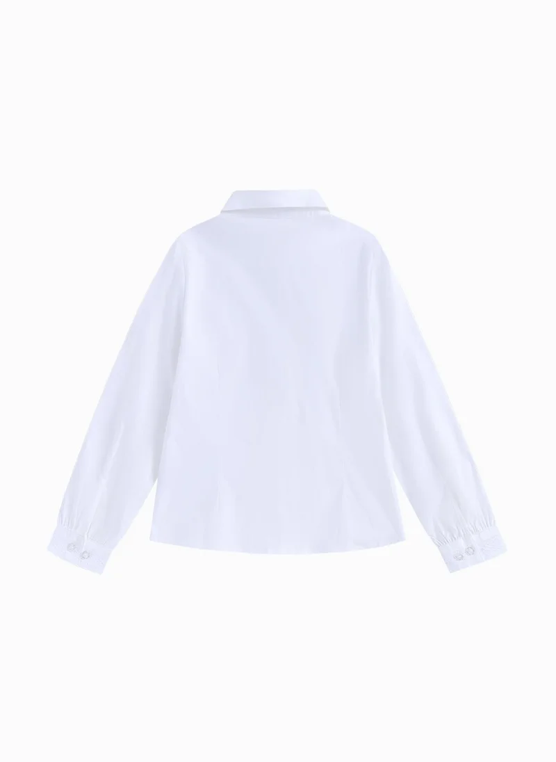 بالابالا Kids Girl Woven Long Sleeve Shirt