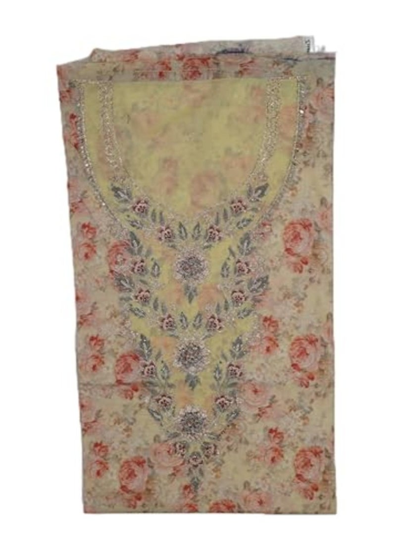 ام اي للعود والعطور  Mukhawar Kaftan Liberty Indian تطريز رقمي ملكي غير مخيط للنساء، أكمام رقبة مطرزة، عرقي، زفاف، سهرة، حفلة، فستان، مجموعة فاخرة فاخرة من MI 