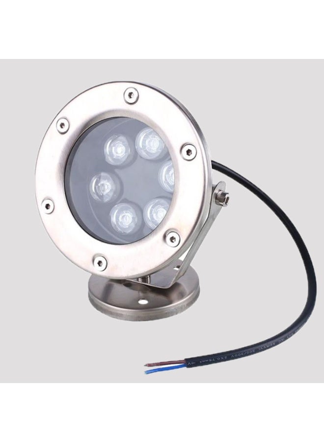 مصباح تحت الماء IP68 مقاوم للماء بجهد منخفض AC12/24 فولت من الفولاذ المقاوم للصدأ، مصابيح غاطسة للبركة، لون أزرق - Image 2