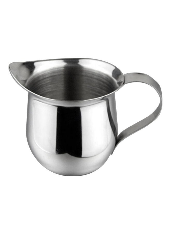 NIBEMINENT Milk Frothing Pitcher 60ml Silver 7.00 x 5.00 6.00cm  - Image 1
