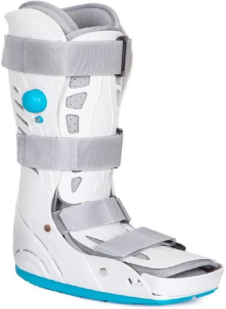 Medical inflatable high-top walking boots, long orthopedic boots, fracture boots, ultra-light walking boots, suitable for sprained ankles, foot fractures or Achilles tendonitis - Image 1