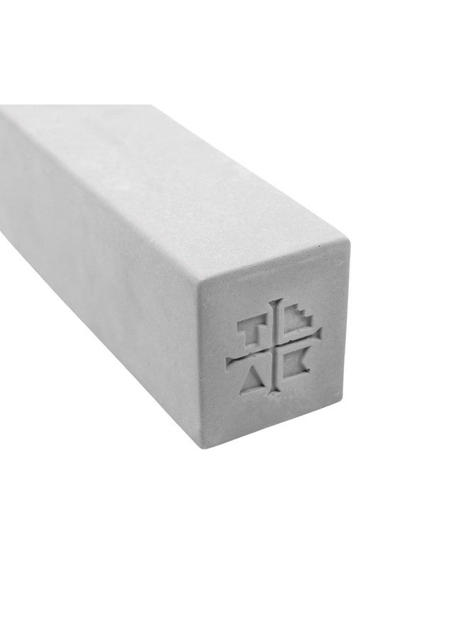 Teak Tuning Monument Series Concrete Fingerboard Straight Loaf - 7" Long, 2" Tall - Ultra Premium, Super Durable Polymer Modified Concrete - Sterling Gray Colorway - Image 2