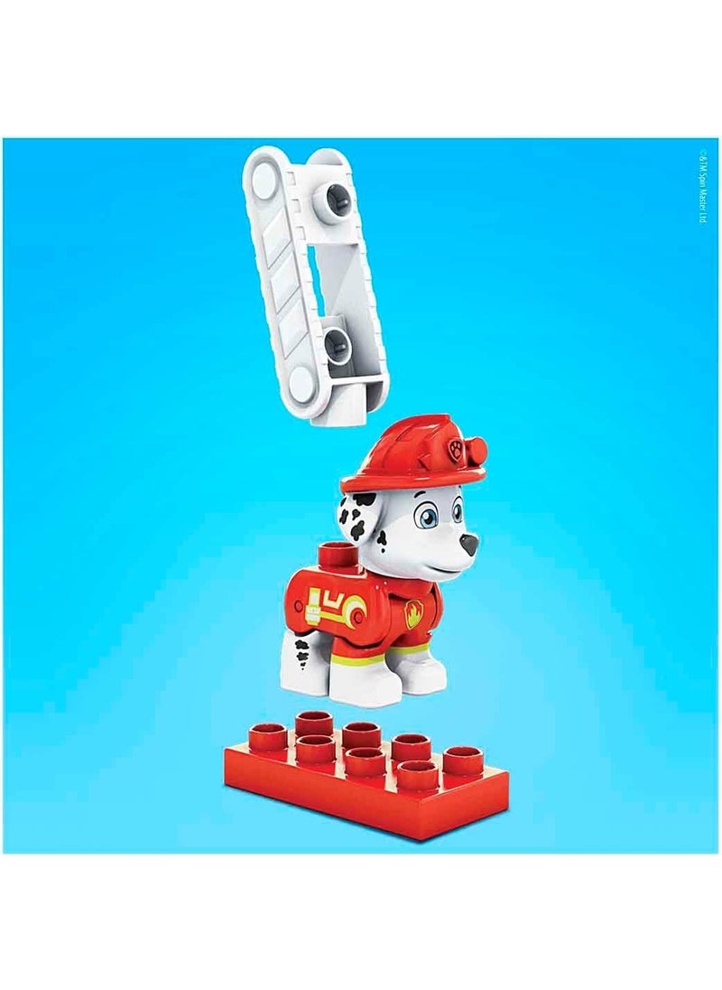 Mega Bloks Paw Patrol Character Figures GYH89 - Marshall - The Movie  - Image 1