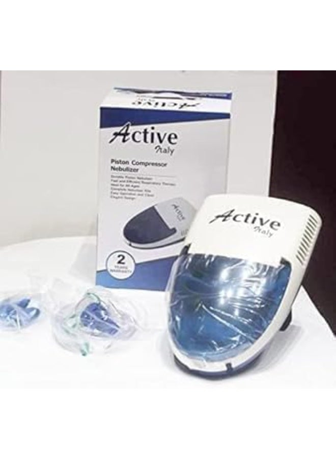 Active High-Performance Active Nebuliser - Italian Technology for Fast & Effective Respiratory Therapy - Practical for Home Use - Image 2