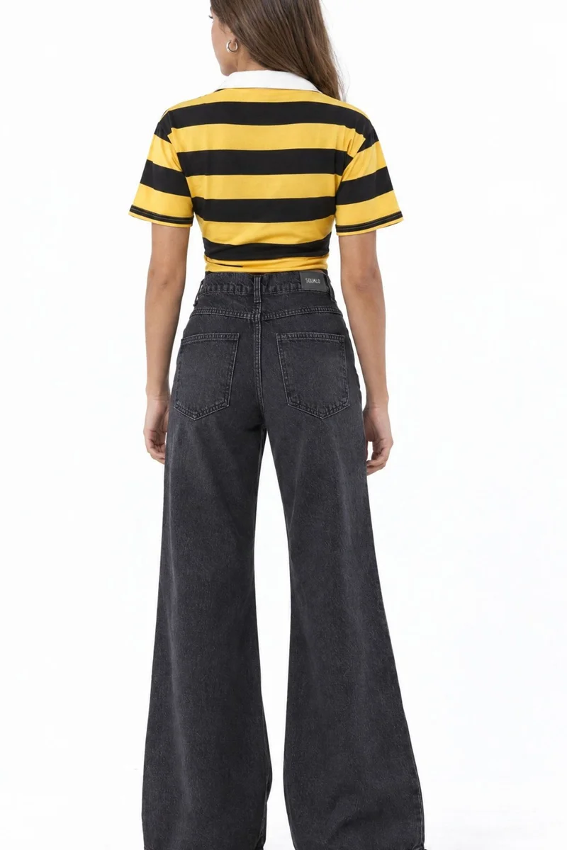 Squalo Dark Grey SQUALO Women's Cotton Pants for Women | Best Price UAE
