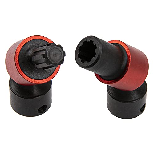 Vgoohobby 6Pcs Vgoohobby Hard Steel Front Rear CVD Drive Shaft Transmission Axle Upgrade Parts Compatible with Traxxas E-Revo 2.0 VXL 86086-4 1/10 RC Car (Blue) - Image 4