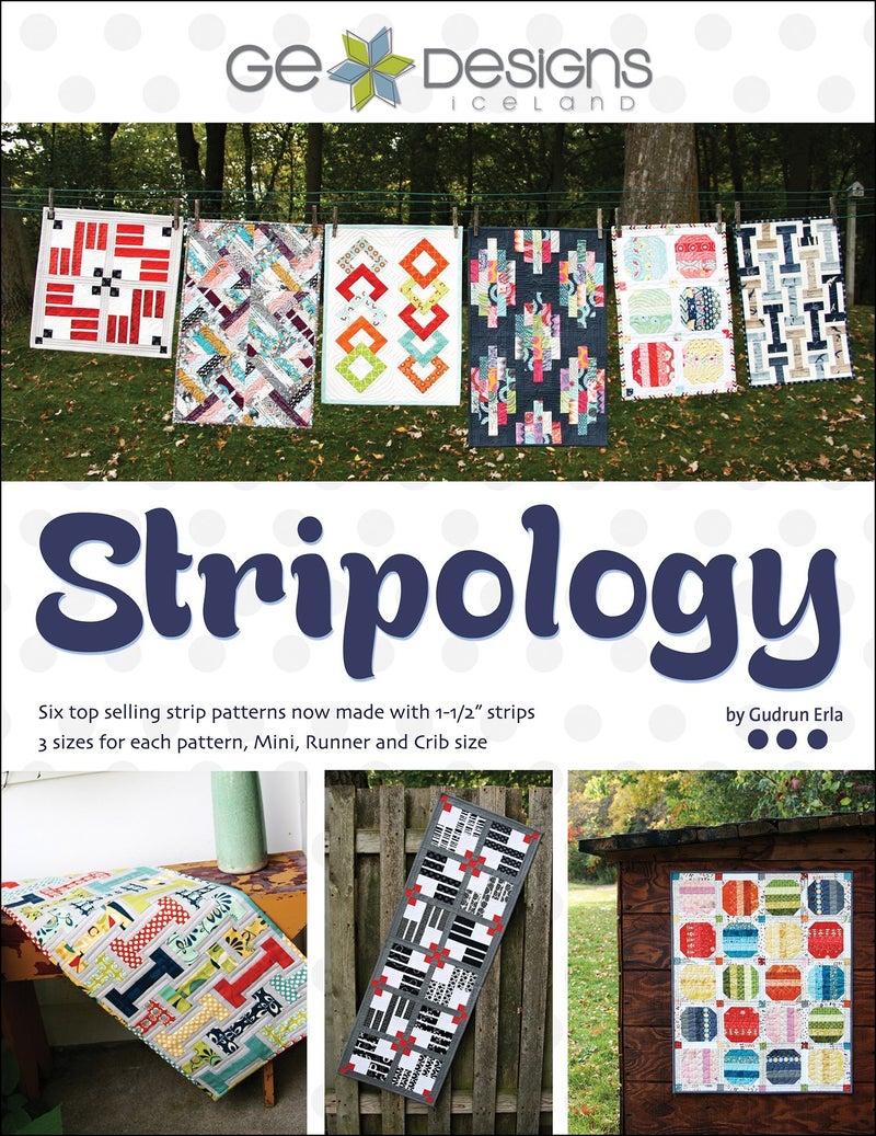 GE Designs G.E. Designs Stripology Softcover Quilt Strip Pattern Book - Image 5
