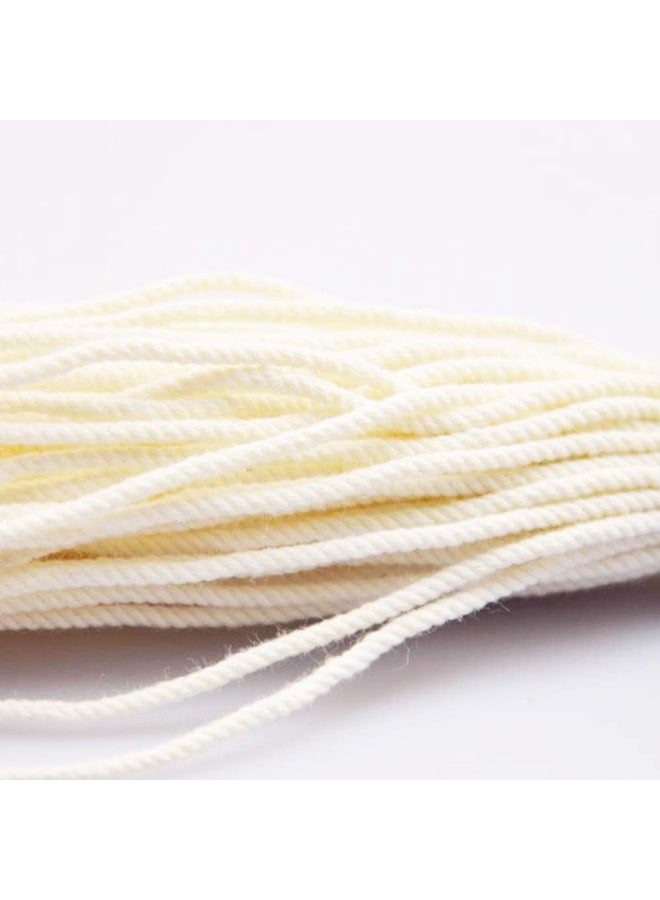 Setaria Viridis 250Pieces Hang Tag String Rope With Snap Lock Pin Loop Fastener Hook Ties For Clothes Gift Bags Price Tags Shoes Tag Rope For Belts Pocket Luggage Label Attachment Twine Packing Materials (White)  - Image 2