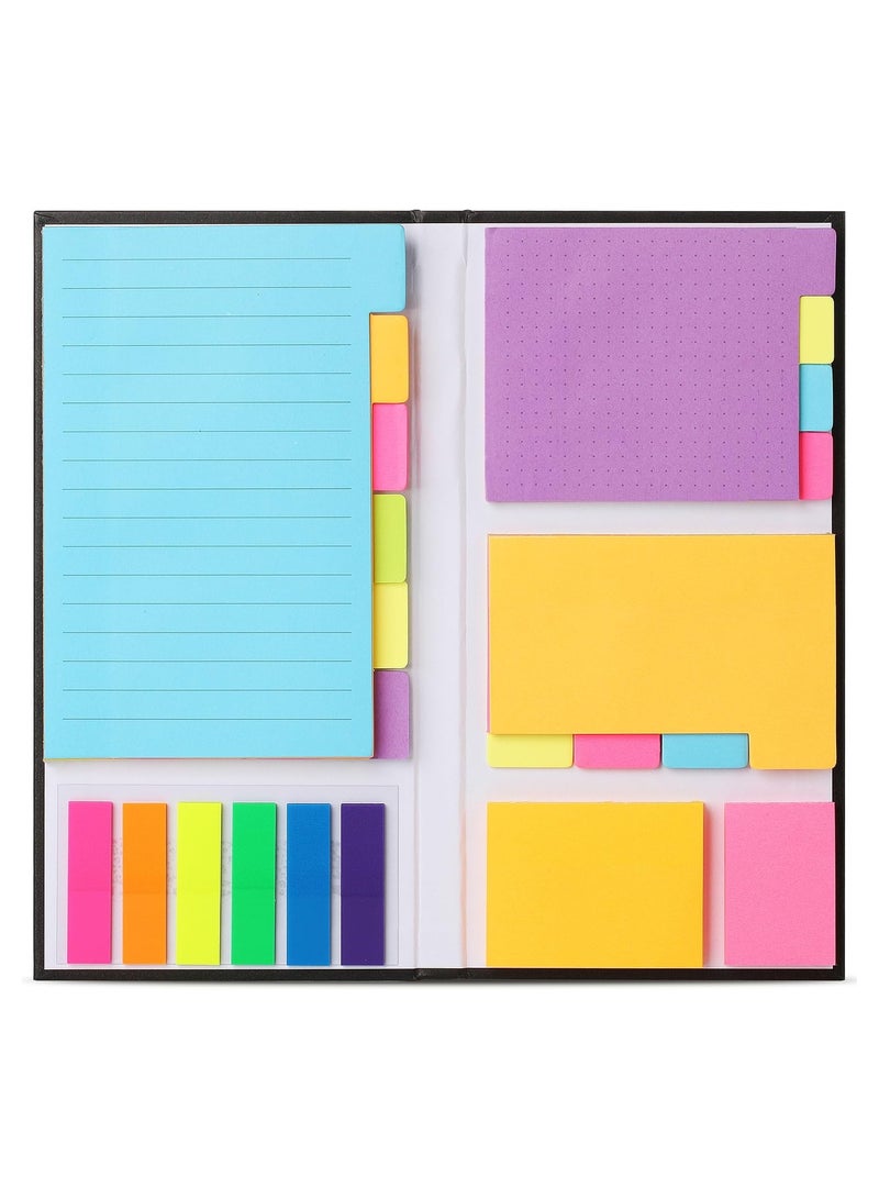 Generic Sticky Notes Set, Post Self-Stick Notes Pads for Journaling Notebook Planner Study,  Planner Sticky Note Dividers Tabs, Book Notes，Office Supplies College Essentials Back to School Supplies for High School Students Teen Girl Gifts Preppy Stuff（410pcs）  - Image 1