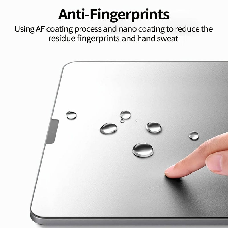 2 عبوات واقي شاشة بنمط الورق المات لجهاز iPad Pro M4 مقاس 13 بوصة، فائق النحافة بتقنية PET - Image 3