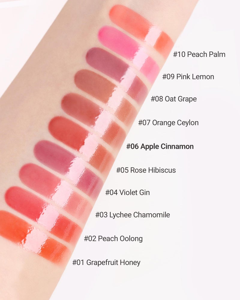 THESAEM Saemmy's Ade Shot Tint 0.1 fl.oz. - 06 Apple Cinnamon Brown - Korean Lip Tint Water Gel Stain with Plump Glowy Finish - Buildable Radiant Gloss Long-Lasting Moisturizing - Image 5