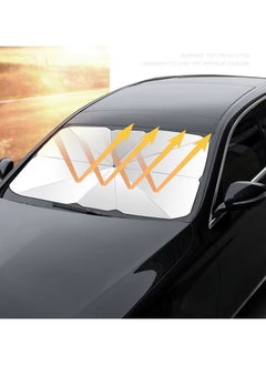 Pretocter Car Shade, Windshield Awning,Umbrella Shaped Car Sun Visor  - Image 3