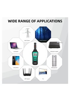 Generic EMF Meter, Electromagnetic Radiation Detector, with Digital LCD EMF Detector and Indicator Lights, Ghost Hunting Equipment Radiation Detector, for Inspections Home, Office, Outdoor  - Image 5