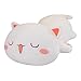 FUYU Cat Stuffed Animals Soft Cat Plush Pillow Kawaii Kitten Stuffed Animal Toy Gifts for Kids Boys Girls Room Decor White Squinted Eyes15in37cm - Image 2