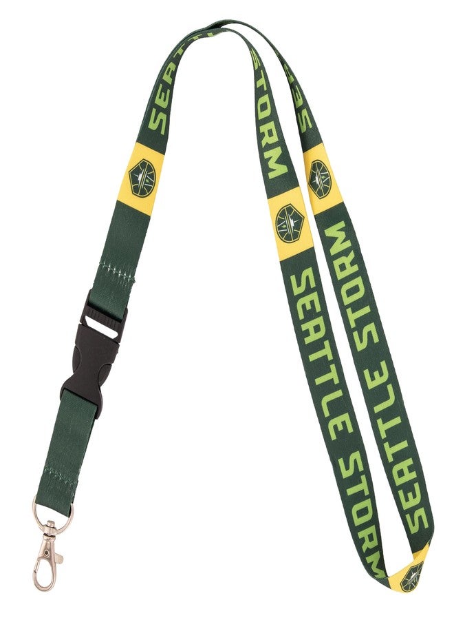 Desert Cactus Seattle Storm Lanyard Keychain Detachable WNBA Breakaway Snap Buckle Car Keys ID Badge Holder (Lanyard A) - Image 2