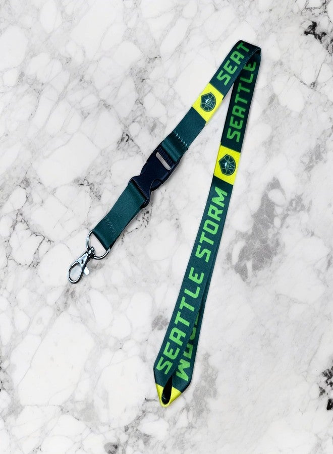 Desert Cactus Seattle Storm Lanyard Keychain Detachable WNBA Breakaway Snap Buckle Car Keys ID Badge Holder (Lanyard A) - Image 5