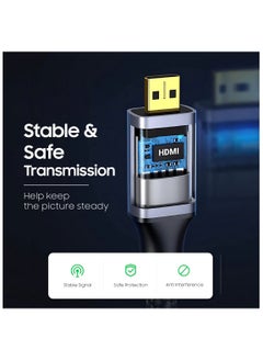 موسل موسيل كيبل برايدد 4K اتش دي ام أي 60 هرتز 2.0 مقاس 1 متر  - Image 2