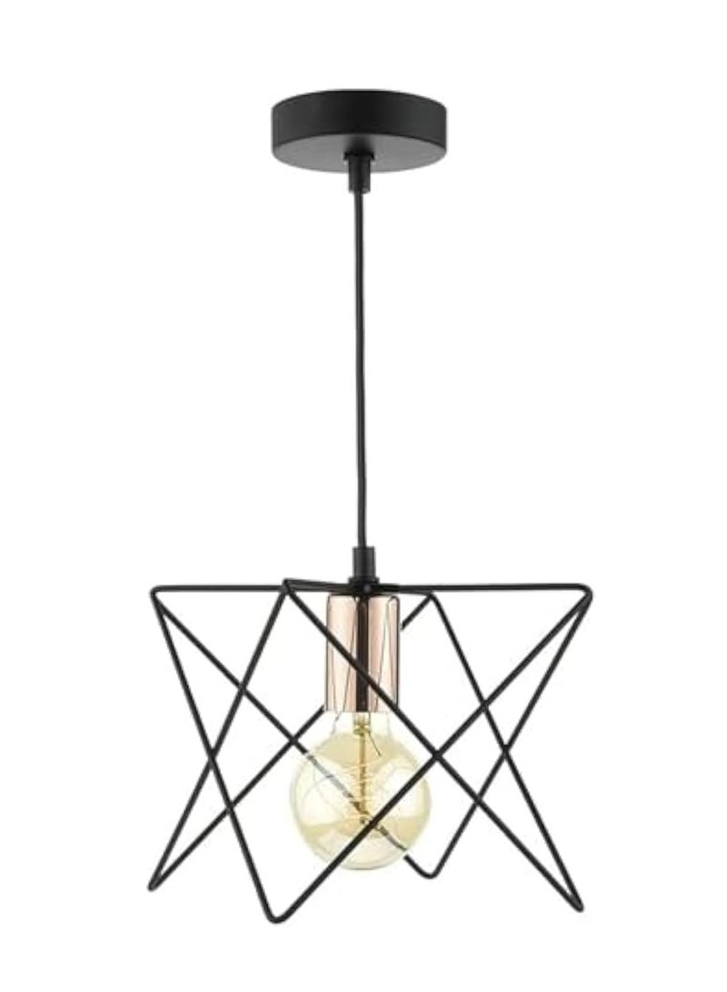Star fit pendant light - Black…  - Image 1