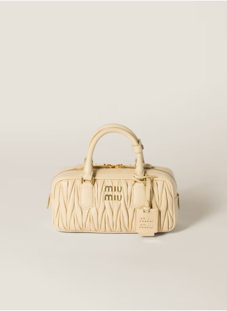 Miu Miu MIU Arcadie matelassé nappa shoulder bag leather bag  - Image 1