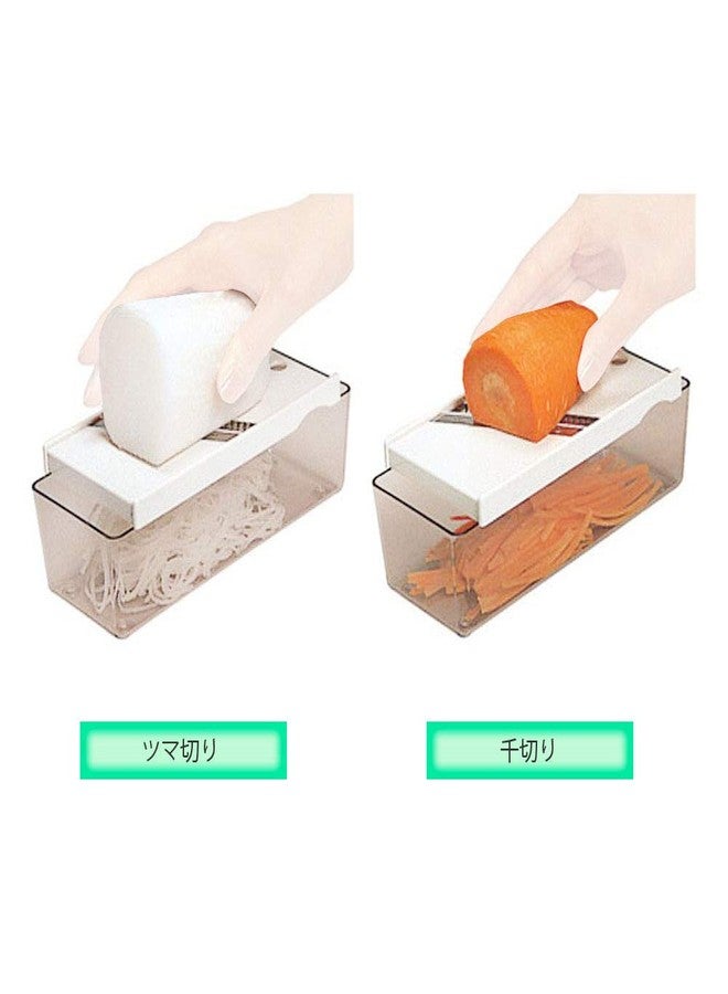 كاي مجموعة طهي كاي هاوس سيليكت من شركة كاي، طراز DH7076، تتضمن أدوات تقطيع جوليان، ومقبض، وتقطيع شرائح، ومبشرة، صنع في اليابان - Image 5