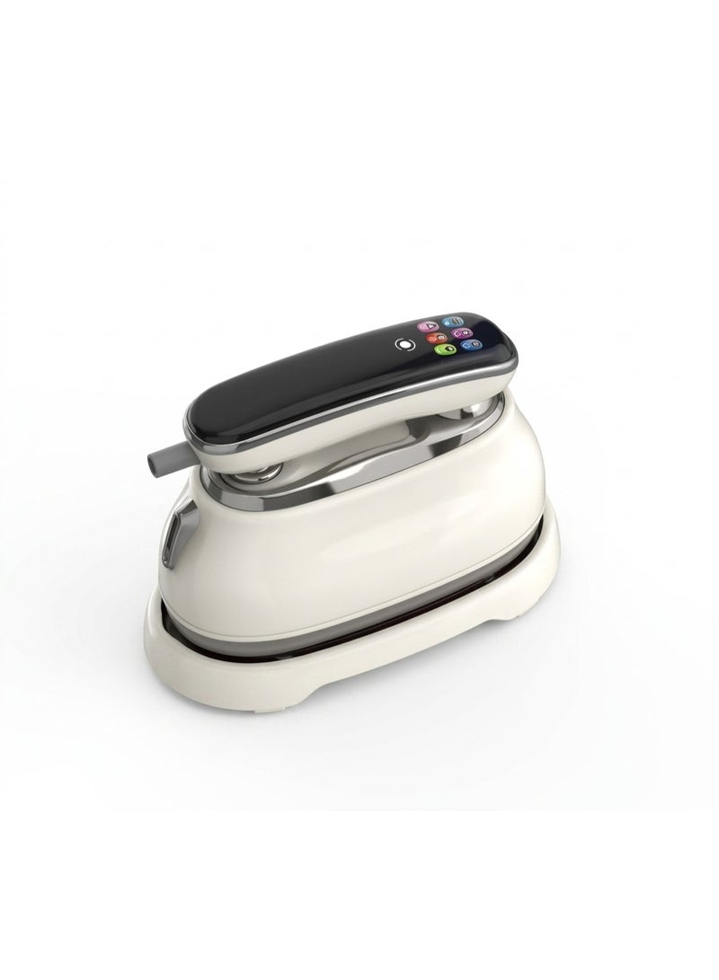 1200W Portable Mini Steamer Iron with Rotating Handle - Image 1