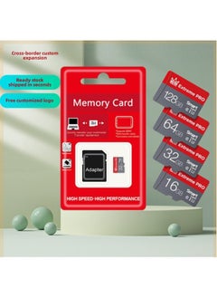 Generic Direct Memory Card 2TB 1TB High-speed Storage Card 128g Mobile Phone Digital Tf Card 512g-Color:Double-card Small White Box Card Sleeve-Capacity:64GB 3.0 Liters  - Image 2