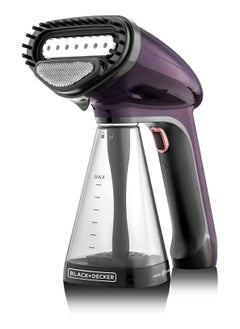 BLACK&DECKER Black & Decker 1500W Handheld Handy Garment Steamer, Purple - HST1500-B5  - Image 1
