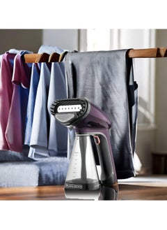 BLACK&DECKER Black & Decker 1500W Handheld Handy Garment Steamer, Purple - HST1500-B5  - Image 3