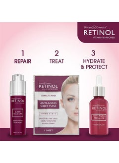 RETINOL Super Face Lift - Visibly firms and tightens for a lifted, younger look. Infused with Retinol, Vitamins C & E, this firming blend is a beauty “quick-fix”  - Image 4