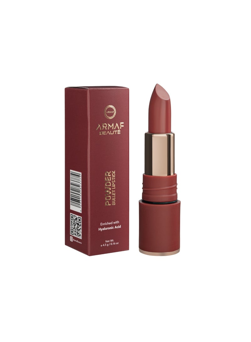 Armaf Beaute Armaf Beauté Powder Bullet Lipstick Iris, 4.5g – Smooth Powder Finish Lip Color for Everyday Makeup - Image 3