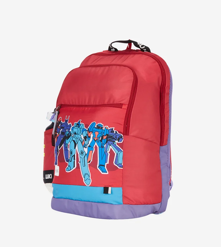 وايلد كرافت حقيبة ظهر وايلد كرافت سكواد  حمراء  لتر