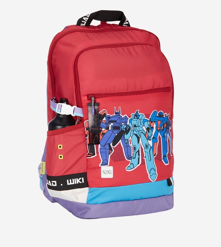 WILDCRAFT Squad 1 Wildcraft Backpacks Red 30L - Image 4