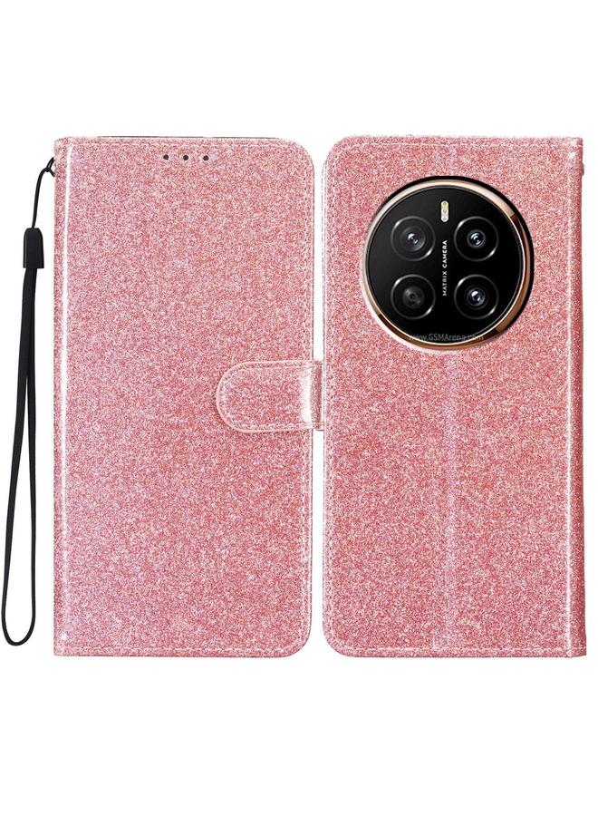 S-TOP Case For Honor Magic7 Glitter Powder Flip Leather Phone Case - Image 1